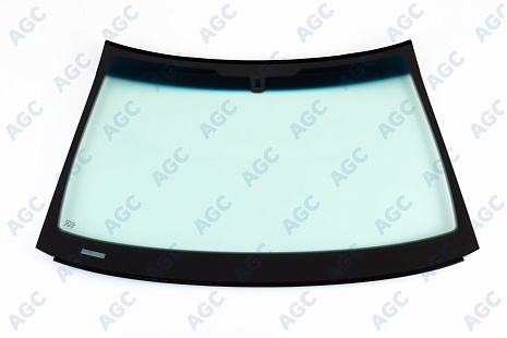 Фото MGC OPEL VECTRA C/SIGNUM 2002- Стекло ветровое Зеленое/Голубая полоса + Solar control -VIN-Доп.обор