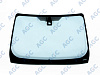 Фото MGC БЕЗ РГ! FORD KUGA 2008- Стекло ветровое Голубое - Solar control -С полным обогревом-ДД-VIN-Доп.обор- Изм.шелк