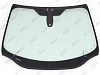 Фото NDG FORD FOCUS III 2011- Стекло ветровое Зеленое - Solar control -С полным обогревом-Место для ДД-VIN-Изм.шелк (Без молдинга)