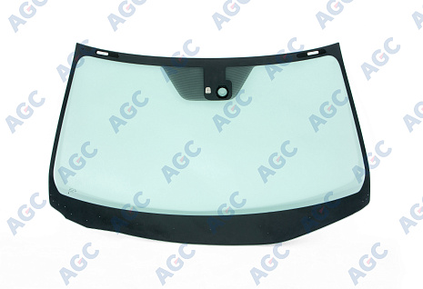 Фото MGC NISSAN X-TRAIL 2010- Стекло ветровое Зеленое - Solar control -ДД-Изм.шелк