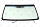NDG TOYOTA LANDCRUISER J200 2012- Стекло ветровое Зеленое/Голубая полоса -С полным обогревом+зоны дворников-Место для ДД-VIN-Изм.шелк