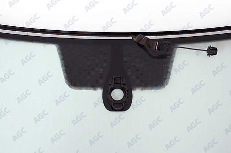 Фото MGC VOLKSWAGEN POLO V 4D СЕД 2015- Стекло ветровое Зеленое - Solar control -С полным обогревом-ДД-VIN-Доп.обор