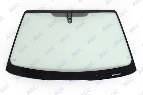 Фото NDG FORD FOCUS I 2001-2005 Стекло ветровое Зеленое - Solar Control -С полным Обогревом-VIN (без молдинга)