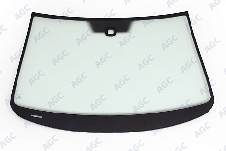 Фото NDG VOLKSWAGEN PASSAT B6 2005- Стекло ветровое Зеленое - Solar control -Место для ДД-VIN- Изм.шелк (Без молдинга)