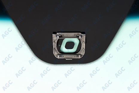 Фото MGC VOLVO S60/ V70/ XC70 2000- Стекло ветровое Зеленое/Голубая полоса + Solar control -ДД- Доп.обор