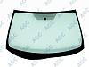 Фото MGC MITSUBISHI ASX/PEUGEOT 4008/CITROEN C4 AIRCROSS 2010- Стекло ветровое Зеленое
