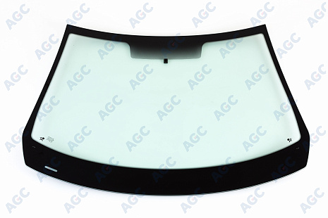 Фото MGC RENAULT MEGANE II 2002- Стекло ветровое Зеленое - Solar control -VIN
