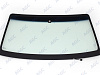 Фото MGC MITSUBISHI PAJERO III/PAJERO IV/SHOGUN 2003-2007 Стекло ветровое Зеленое/Голубая полоса -С обогревом зоны дворников