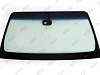 Фото NDG NISSAN PATHFINDER/NAVARA 2005- Стекло ветровое Зеленое/Голубая полоса + Solar control -Место для ДД-VIN- Изм.шелк (Без молдинга)