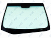 Фото MGC HYUNDAI I30 2012- Стекло ветровое Зеленое/Голубая полоса + Solar control -Датч.влажн-VIN