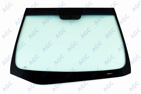 Фото MGC HYUNDAI I30 2012- Стекло ветровое Зеленое/Голубая полоса + Solar control -Датч.влажн-VIN