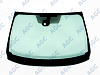 Фото MGC NISSAN QASHQAI P32S 2014-2018 Стекло ветровое Зеленое + Шумоизоляция -С полным обогревом-ДД-Инкапс