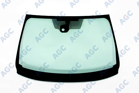 Фото MGC NISSAN QASHQAI P32S 2014-2018 Стекло ветровое Зеленое + Шумоизоляция -С полным обогревом-ДД-Инкапс