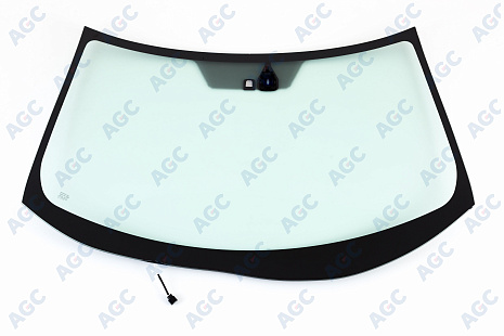 Фото MGC MITSUBISHI OUTLANDER XL/PEUGEOT 4007/CITROEN C-CROSSER 2007- Стекло ветровое Зеленое -С обогревом зоны дворников-ДД- Изм.шелк