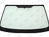 Фото NDG FORD MONDEO 2007- Стекло ветровое Зеленое - Solar Control -VIN - Ниж.молдинг