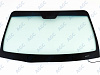 Фото MGC HYUNDAI SANTA FE 2006- Стекло ветровое Зеленое/Голубая полоса -С обогревом зоны дворников-ДД-VIN- Изм.шелк