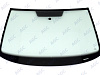 Фото NDG SKODA YETI 2009- Стекло ветровое Зеленое - Solar control -VIN (Без молдинга)