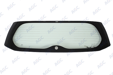 Фото БОР TOYOTA RAV-4 IV 5D ВН 2013- Стекло заднее Зеленое - Solar Control -Инкапс