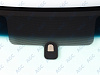 Фото MGC NISSAN MURANO Z50 2003- Стекло ветровое Зеленое/Голубая полоса + Solar control -VIN-Инкапс