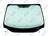 Фото MGC FORD FOCUS III 2011- Стекло ветровое Зеленое - Solar control -С полным обогревом-VIN-Доп.обор-Изм.шелк