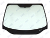 Фото NDG FORD FOCUS III 2011- Стекло ветровое Зеленое - VIN (Без молдинга)