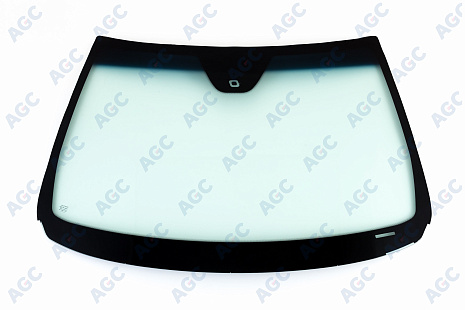 Фото MGC VOLVO XC90 2002- Стекло ветровое Зеленое/Голубая полоса + Solar control -ДД-VIN-Инкапс- Изм.шелк