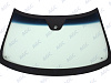 Фото NDG VOLVO S60/ V70/ XC70 2000- Стекло ветровое Зеленое/Голубая полоса - Solar Control -Шелк под ДД (без молдинга)