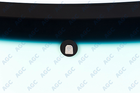 Фото MGC CHEVROLET SPARK 2009-2016/RAVON R2 2016- Стекло ветровое Зеленое/Голубая полоса -VIN