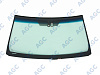 Фото MGC TOYOTA LANDCRUISER 150 PRADO 2009- Стекло ветровое Зеленое/Голубая полоса + Solar control -С обогревом зоны дворников-ДД-Доп.обор