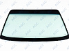 Фото MGC HYUNDAI SONATA V 98/KIA MAGENTIS 2001- Стекло ветровое Зеленое/Голубая полоса