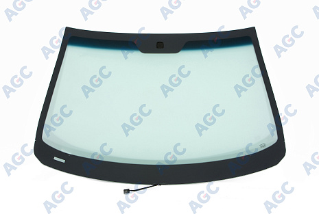 Фото MGC CHEVROLET CAPTIVA/OPEL ANTARA 2006- Стекло ветровое Зеленое/Голубая полоса + Solar control -С обогревом зоны дворников-VIN