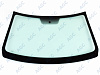 Фото MGC RENAULT SANDERO I 2008-/DUSTER I 2010-/NISSAN TERRANO III 2014- Стекло ветровое Зеленое- Solar control