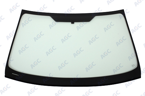 Фото NDG FORD MONDEO 2007- Стекло ветровое Зеленое - Solar Control -VIN - Ниж.молдинг