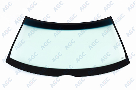 Фото MGC MERCEDES 200-300 W124 85- Стекло ветровое Зеленое/Голубая полоса