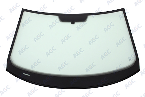 Фото NDG VOLKSWAGEN JETTA 2005- Стекло ветровое Зеленое - Solar Control -VIN- Ниж.молдинг
