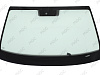 Фото MGC HYUNDAI SONATA DN8 2020- Стекло ветровое Зеленое - Solar Control -С Полным обогревом- ДД - ДТ-VIN