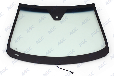 Фото NDG CHEVROLET CAPTIVA/OPEL ANTARA 2006-2016 Стекло ветровое Зеленое/Голубая полоса + Solar control -С обогревом зоны дворников-Место для ДД-VIN- Изм.шелк
