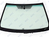Фото MGC TOYOTA CAMRY 2011-2014 Стекло ветровое Зеленое/Зеленая полоса + Шумоизоляция -С полным обогревом-ДД-VIN - Доп.обор