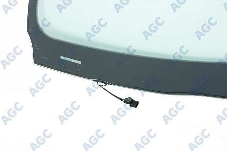 Фото MGC KIA CEED 2006- Стекло ветровое Зеленое - Solar control -С обогревом зоны дворников -ДД-VIN- Изм.шелк