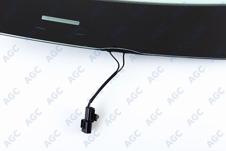 Фото MGC KIA CEED 2006- Стекло ветровое Зеленое - Solar control -С обогревом зоны дворников-VIN