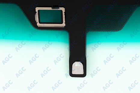 Фото AGC LEXUS GS300/GS350/GS430 2005- Стекло ветровое Зеленое/Зеленая полоса + Solar control -ДД-VIN-Доп.обор- Изм.шелк