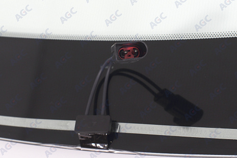 Фото NDG FORD FOCUS I 2001-2005 Стекло ветровое Зеленое - Solar Control -С полным Обогревом-VIN (без молдинга)