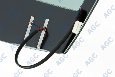 Фото MGC SUBARU B9 TRIBECA 4D UTILITY 2005- Стекло ветровое Зеленое/Голубая полоса + Solar control -С обогревом зоны дворников-VIN