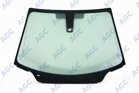 Фото БЕЗ РГ! CITROEN C4 2004-2011 Стекло ветровое Зеленое - Solar control -ДД-VIN-Доп.обор- Изм.шелк