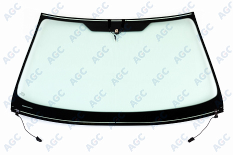 Фото MGC FORD MONDEO 2007- Стекло ветровое Зеленое - Solar control -С полным обогревом-VIN-Доп.обор