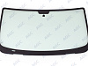 Фото NDG CITROEN JUMPER II/ FIAT DUCATO III/PEUGEOT BOXER II 2006-2014 Стекло ветровое Зеленое - Solar control -VIN-Без молдинга