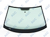 Фото MGC VOLKSWAGEN GOLF VI 2008- Стекло ветровое Зеленое + Шумоизоляция -VIN-Инкапс