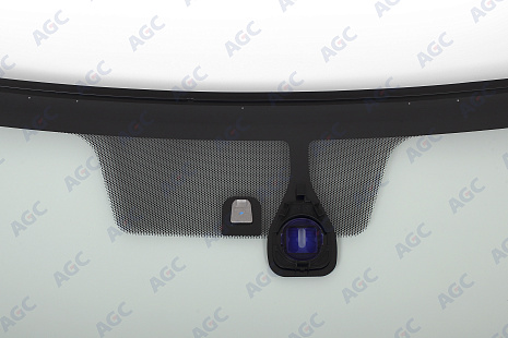 Фото MGC MITSUBISHI L200 2015-/PAJERO SPORT 2016- Стекло ветровое Зеленое -С Обогревом зоны дворн - ДД -VIN -Инкапс