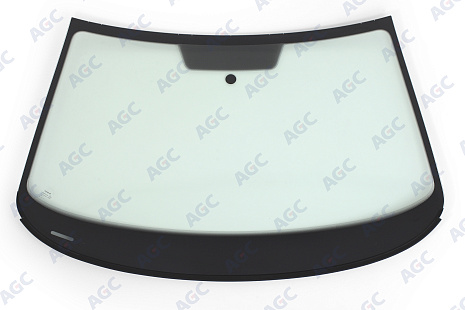 Фото NDG SKODA OCTAVIA A7 2013- Стекло ветровое Зеленое - Solar Control -VIN - Нижний молдинг