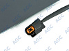 Фото MGC SSANGYONG ACTYON 2011-/KORANDO 2010- Стекло ветровое Зеленое/Голубая полоса -С обогревом зоны дворников
